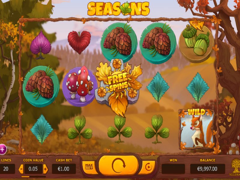 Seasons Slot Machine Review & Free Play