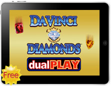 Davinci Diamonds Dual Play mobile pokies