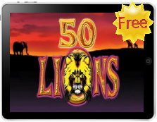 50 lions free iPad pokies