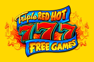 Triple Red Hot 777 Free Games