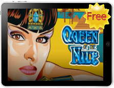 queen of the nile mobile pokies