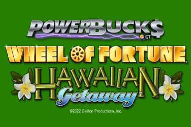 PowerBuck$ Wheel Of Fortune Hawaiian Getaway