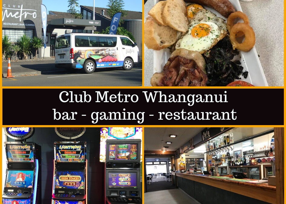 Club Metro Whanganui Menu, Bar, Entertainment & Pokies Guide