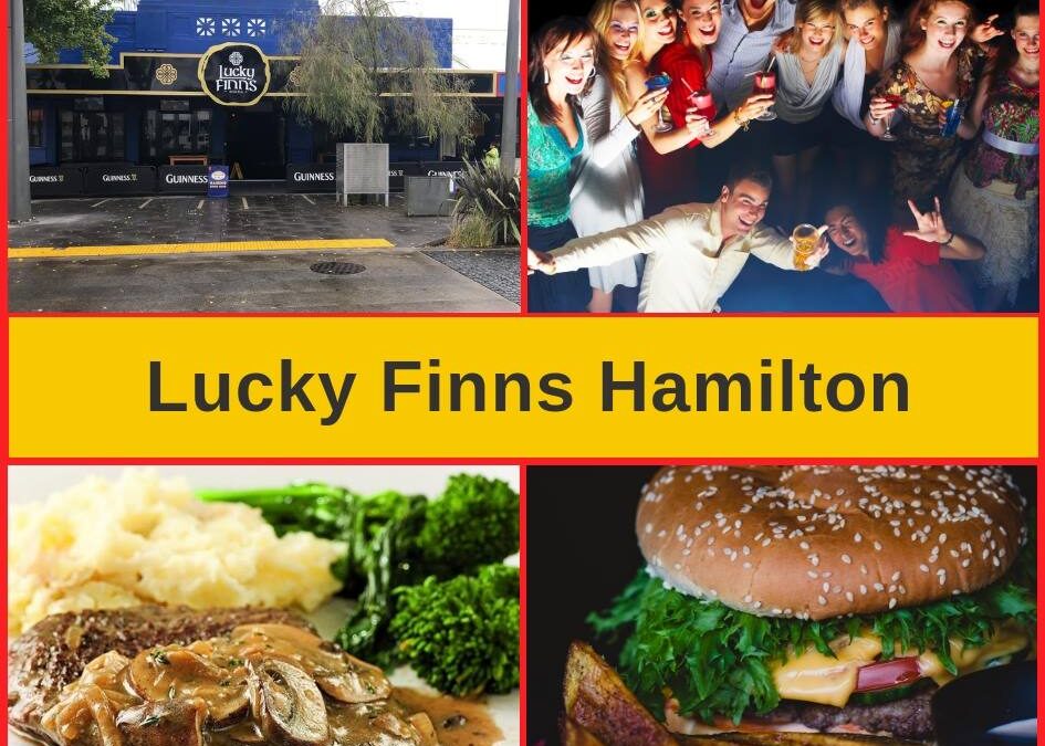 Lucky Finns Hamilton Bar, Restaurant Menu & Pokies Gaming Lounge