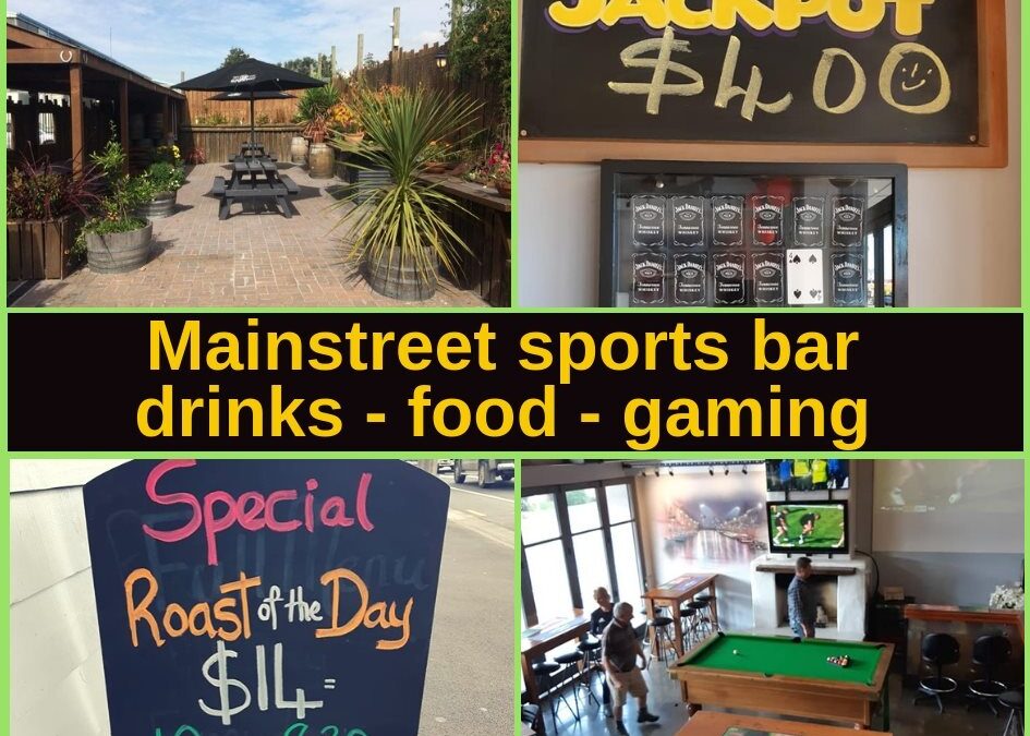 Mainstreet Sports Bar & Pokies Rangiora Guide