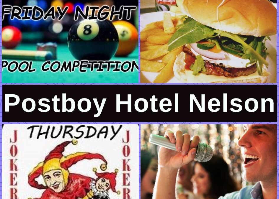 Postboy Hotel Nelson Bar, Menu & Pokies Gaming Lounge