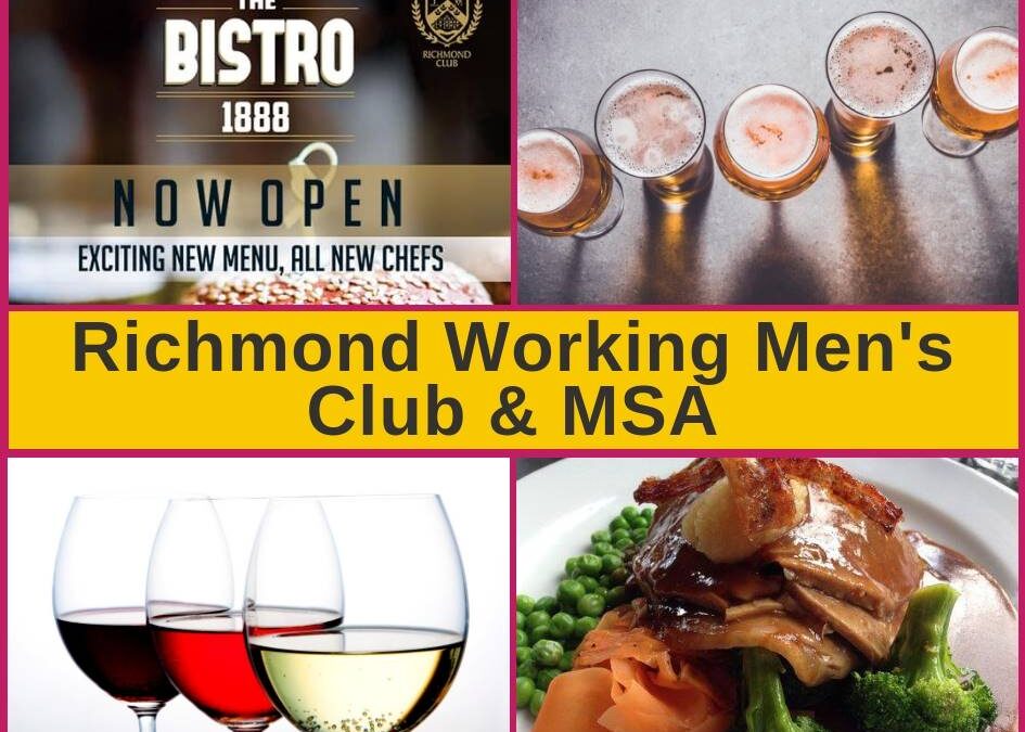 Richmond Working Men’s Club in Christchurch Menu and Pokies Gaming Lounge