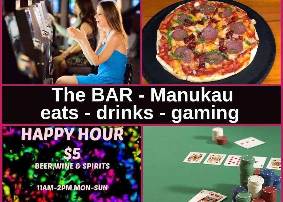 The Bar Manukau in Auckland Pokies Gaming Lounge