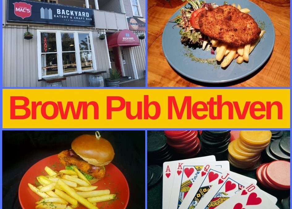 Brown Pub Methven Menu, Entertainment and Pokies Gaming Lounge