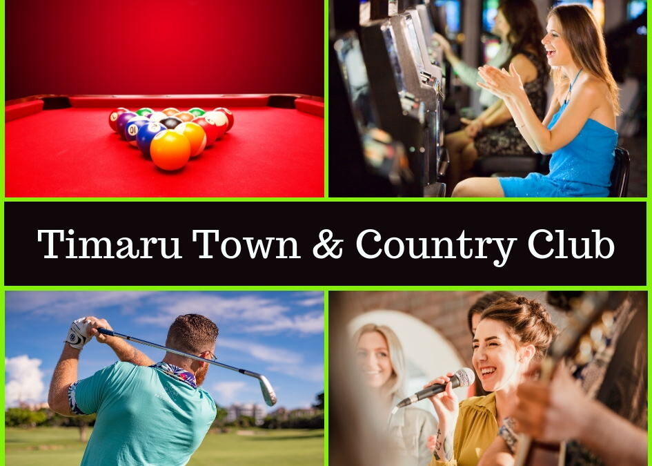 Timaru Town & Country Club Menu, Entertainment & Pokies Gaming Guide
